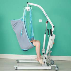 Equipo de rehabilitación Elevadores de pacientes alimentados por batería eléctrica 230KG Rodamiento Silla elevadora de transferencia de pacientes ligera - Product Image 4