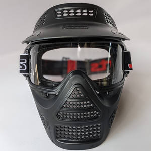 Casco con <span class=keywords><strong>Maschera</strong></span> per Tiro con l'Arco e <span class=keywords><strong>Paintball</strong></span> - Product Image 1