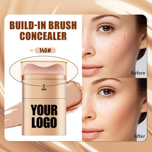 Correcteur de teint longue durée 2 en 1, crème mate, couvrance totale, fond de teint correcteur en stick avec pinceau - Product Image 3