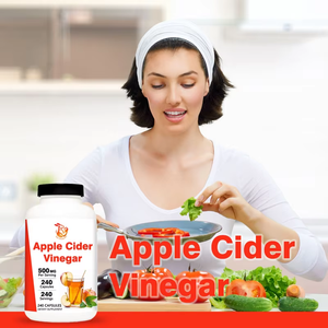 Capsules de vinaigre de cidre de pomme à marque privée OEM pour la gestion saine du poids, coupe-faim, capsules de perte de poids - Product Image 2