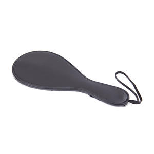 Coppia adulta flirt giocattoli sessuali nero ovale singolo lato peluche coppia flirt strumenti BDSM Spanking Paddle palco oggetti di scena - Product Image 3