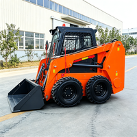 Chargeuse compacte sur pneus diesel 23 kW 25 CV du fabricant, 0,14 m³ pour équipement de préhension