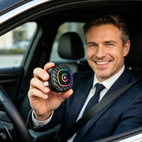 Adaptateur Mini USB Plug & Play avec indicateur LED pour CarPlay et Android Auto 2-en-1 sans fil