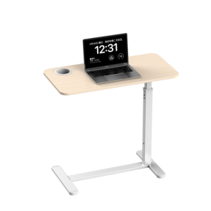 Nhà văn phòng cơ chế di động đầu giường bàn C hình manul điều chỉnh chiều cao cơ khí mùa xuân Modular bàn văn phòng với bánh xe - Product Image 4