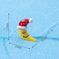 Ensemble de figurines miniatures de Noël en résine, décorations de bonhomme de neige et de Père Noël, petites décorations de scène de neige pour arbre, table, maison, cadeau de fête