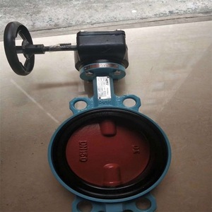 วาล์วผีเสื้อแบบหนีบ Kitz Flange ขนาด DN300 PN16 สำหรับน้ำ แรงดันบรรยากาศ แบบควบคุมด้วยมือ - Product Image 2