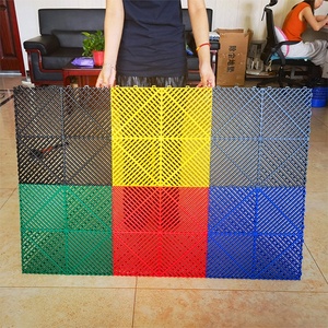 Hiện đại chống trượt lồng vào nhau gạch lát sàn nhà để xe PP (polypropylene) nhựa đồng bằng bề mặt lồng vào nhau sàn thiết kế đồ họa - Product Image 6