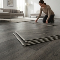 Wasserdichter SPC-Vinylboden 4mm/5mm/6mm Rutschfest Klicksystem Modernes Design für Wohnzimmer Innenbereich