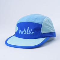 Casquette de camp réglable personnalisée à cinq panneaux Casquettes et chapeaux 5 panneaux en nylon de couleur vierge