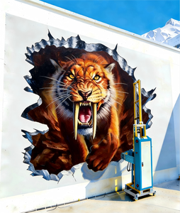 Macchina per <span class=keywords><strong>Stampa</strong></span> Artistica 3D Verticale Automatica per Interni/Esterni con Penna per <span class=keywords><strong>Stampa</strong></span> Diretta su Murale - Product Image 4