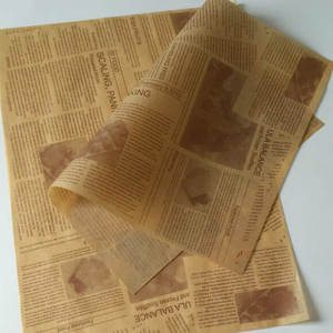 Custom Logo Print/Size <b>Burger</b>/Sandwich <b>Wrap</b> Greaseproof Wax Deli <b>Paper</b> - Product Image 3