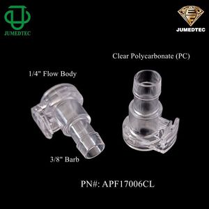 ข้อต่อสายยางพลาสติกแบบเชื่อมต่อเร็ว AP Series PC ขนาด 3.2-10 มม. แบบตัวผู้ตัวเมีย โปร่งใส กดเพื่อเชื่อมต่อ สำหรับการเชื่อมต่อที่รวดเร็ว - Product Image 3