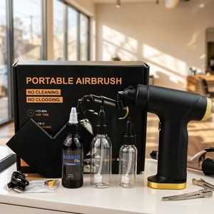 Compresor de Aire Profesional Inalámbrico para Barbería, 35 PSI, 7 L/min, Recargable, de Plástico, Antiobstrucciones, para Teñir el Cabello y Peinar la Barba - Product Image 1