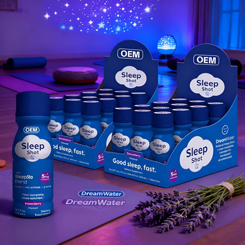 OEM Sleep Aid Supplement Drink for Improve Sleep Quality 5mg Melatonin ...