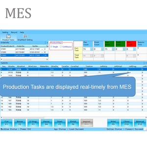 Máquina peladora de marcado de cables con impresora de inyección de tinta, máquina peladora de marcado de cables de corte de impresión automática controlada por software PLC MES, 1 unidad, 1 unidad - Product Image 2