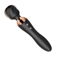 Vibrateur double tête à 12 modes de vibration pour clitoris, Big Magic 2026, baguette vibrante en silicone rechargeable pour femmes
