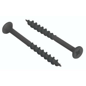 Fiero PIQU-8X1-1/4 Quadrex tipo tappo presa e viti di fissaggio JIS & ISO finitura in ossido di zinco e nero 8X1-1/4' - Product Image 1