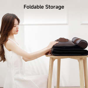 Grosir dapat dilipat penuh untuk bantalan pijat listrik punggung tubuh kursi mobil kulit alas kursi dengan Fitur getar - Product Image 6