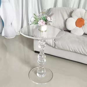 ไฟอะคริลิคโปร่งใสหรูหราโต๊ะข้างเรียบง่ายเฟอร์นิเจอร์บ้านสำหรับทุกที่ - Product Image 2