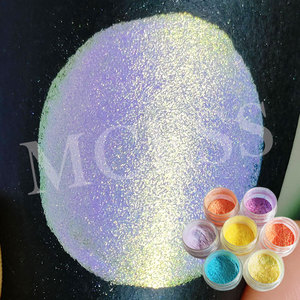 Marque Mcess <span class=keywords><strong>Cameleon</strong></span> Mica Poudre Shimmer Glitter Caméléon Peinture Eau Couleur Nail Chrome Poudre pour Multichrome Fard À Paupières - Product Image 1
