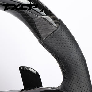 Ajuste para Mercedes Benz A E S C <span class=keywords><strong>G</strong></span> clase W205 W204 W212 W211 W213 E300 W218 modelo antiguo Nuevo Modelo LED volante de fibra de carbono - Product Image 6