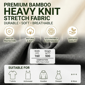 Tissu en coton 100% de qualité supérieure, poids lourd 500 <span class=keywords><strong>GSM</strong></span>, tricot épais uni pour les sweats à capuche et les sweat-shirts pour filles - Product Image 2