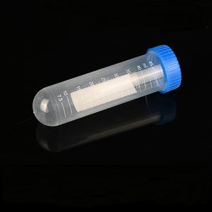 코타우스 LAB 용품 50 ml 플라스틱 시험관 플랫 하단 셀프 스탠딩 나사 뚜껑 원심 분리기 튜브 - Product Image 6
