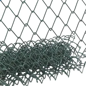 Clôture métallique à maillons de chaîne Cyclone Philippines avec clôture enduite de PVC du fabricant chinois