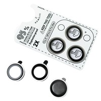 Protection d'écran en verre trempé 9H ultra-fin de qualité AAA pour objectif d'appareil photo pour 17/17 Pro/17 Plus/17 Pro Max