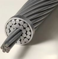 Kabel Konduktor ACSR 1033.5 MCM 523.67mm² Tanager Aluminium-Baja 36/1 Untai Koncentris-Lay-Stranded ASTM B-232