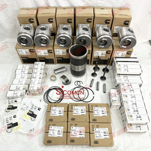 4BT 3.9 6BT 5.9 QSB 6.7 6CT 8.3 6CTA L10 QSL9 moteur diesel pièces de reconstruction Kit de réparation de révision chemise de cylindre de piston pour Cummins - Product Image 4