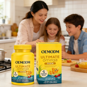 Integratore Alimentare Omega-3 per Adolescenti a Marchio Privato - 1120mg Capsule Softgel (Senza OGM, Senza Glutine) OEM/ODM - Product Image 4