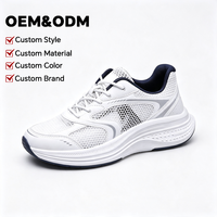Chaussures de sport respirantes de haute qualité pour hommes, idéales pour l'entraînement estival, avec semelle intérieure souple et soutien, parfaites pour la ville et la salle de sport, chaussures décontractées pour hommes