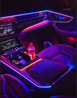 Kit d'éclairage d'ambiance intérieur LED 256 couleurs Symphony pour Audi Q8 2017-2026 – Accessoires de modification et garnitures
