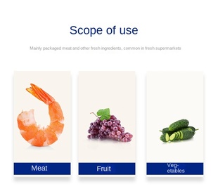 Machine à emballer la peau sous vide de plateau en plastique de viande fraîche/machine à sceller le plateau de papier de restauration rapide VSP/emballeuse sous vide - Product Image 2