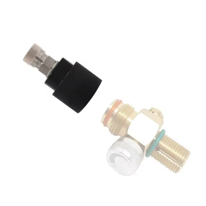Adaptateur de filetage Zimakyfa CQJT-WYMT-M10 G1/2-14 pour régulateur HPA CO2, sortie rapide 8 mm femelle, en alliage d'aluminium PC - Product Image 4