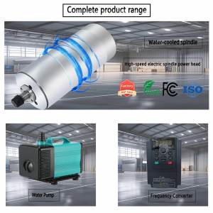 Mandrino CNC LY 3.2kw ER20 Nuovo per Macchina Utensile per Lavorazione del Legno con Motore e Componenti Centrali del Cuscinetto - Product Image 4