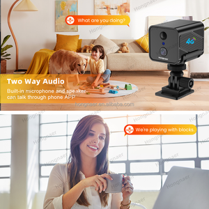 Hongnaer 3MP Trong Nhà 4G Thông Minh Video surveil IP Máy Ảnh ICAM + Nhà Ubox Pin Powered Không Dây 4G Sim Thẻ An Ninh CCTV Máy Ảnh - Product Image 6