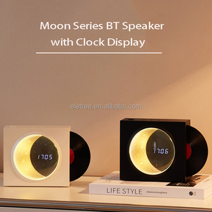 Vitrola hình toca-Vũ trường estilo Vinyl ghi Máy nghe nhạc phong cách đèn ánh sáng loa với bầu trời đầy sao - Product Image 5