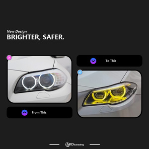 AKD 자동차 스타일링 헤드 램프 BMW F10 헤드라이트 2010-2016 520i 525i 530i F11 <span class=keywords><strong>LED</strong></span> 헤드라이트 프로젝터 DRL 자동차 액세서리 - Product Image 2