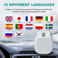 Escáner OBD2 de Sistema Completo Bluetooth Autel MaxiAP AP200 para iOS y Android, Edición Simplificada del MK808 (Envío desde la UE)