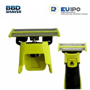 Tête de rasoir BBD avec peigne de guidage réglable compatible avec les rasoirs <span class=keywords><strong>Philips</strong></span> <span class=keywords><strong>OneBlade</strong></span> QP2520 QP2530 QP2620 QP2630 – Pièces détachées - Product Image 6