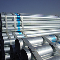 Staalbuis warmgedoopt gegalvaniseerd GI buis voor kas ERW staal gelaste 1mm ronde holle buis 2 inch gegalvaniseerde buis
