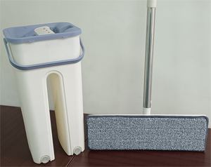 Venta al por mayor de nuevas características, fregona mágica, fregona plana, cubo mágico, limpieza profesional, fregona mágica para suelo - Product Image 2