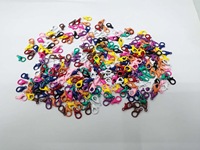 1000 pièces/paquet Fermoirs à homard 18MM pour bracelets colliers Crochets DIY Fermeture de chaîne Accessoires pour la fabrication de bijoux porte-clés