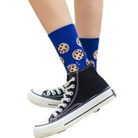 Chaussettes de skate fantaisie 2026 pour hommes, en coton, hautes, personnalisées, de qualité supérieure, amusantes