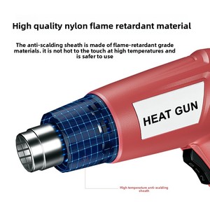 2000W endüstriyel dijital ekran sıcak hava yapıştırma makinesi iki hızlı yarı otomatik içecek folyo çanta için torba Film ambalaj - Product Image 2