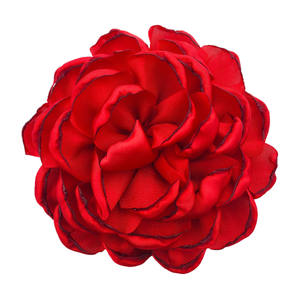 スポット9cm 100% ポリエステルプラスチック焦げ付きエッジフラワーヘッドドレスDIYアクセサリークロスボーダーEコマース供給工場 - Product Image 5