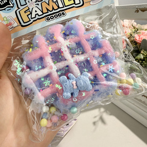 Jouets Squishy Personnalisés en TPR en forme de Gaufre, Amusants, Anti-stress, Sensoriels, Apaisants, à Remontée Lente - Product Image 4