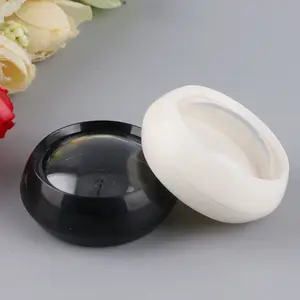 3 Gam Xách Tay Nhựa Mỹ Phẩm Lọ Rỗng Rõ Ràng Chai Eyeshadow Trang Điểm Kem Lip Balm Container Chậu